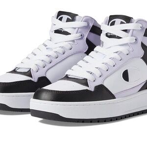 Champion Women's Black, White, and Lavender Sneakers